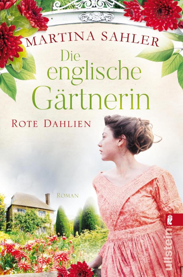 Die englische Gärtnerin – Rote Dahlien