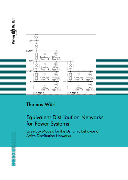Equivalent Distribution Networks for Power Systems - Grey-box Models for the Dynamic Behavior of Active Distribution Networks