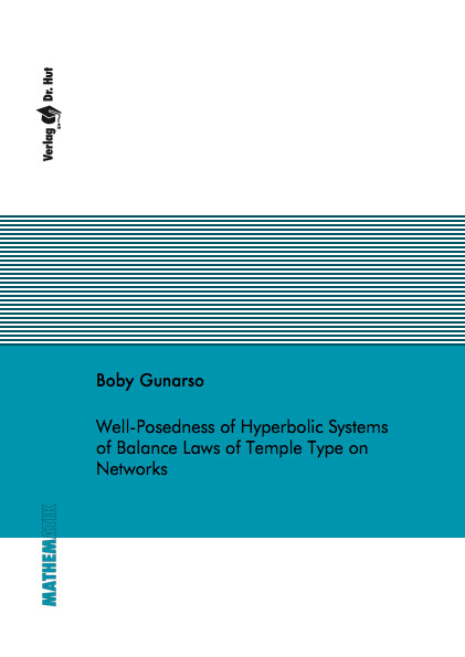 Well-Posedness of Hyperbolic Systems of Balance Laws of Temple Type on Networks