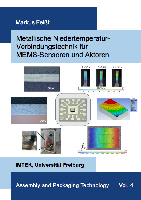 Metallische Niedertemperatur-Verbindungstechnik für MEMS-Sensoren und Aktoren