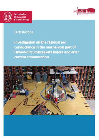 Investigation on the residual arc conductance in the mechanical part of Hybrid-Circuit-Breakers before and after current commutation