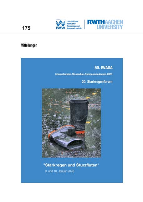 50. IWASA Internationales Wasserbau Symposium Aachen 2020 – 20. Starkregenforum