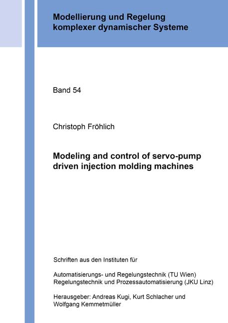 Modeling and control of servo-pump driven injection molding machines