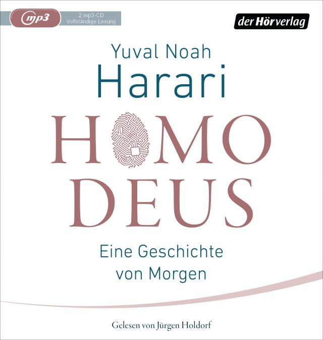 Homo Deus, 2 Audio-CD, 2 MP3