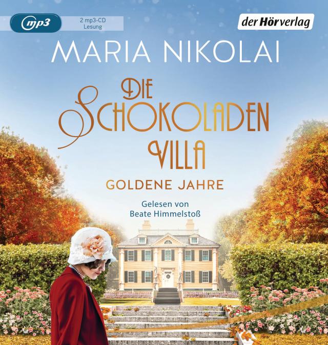 Die Schokoladenvilla - Goldene Jahre Roman, Lesung. 2 MP3-CD. 600 Min.. CD-ROM, Audio-CD.