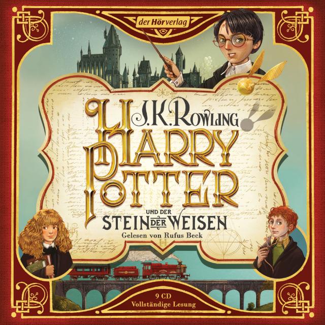 Harry Potter und der Stein der Weisen, 9 Audio-CD