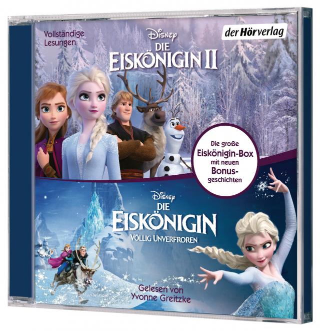 Die Eiskönigin - völlig unverfroren & Die Eiskönigin 2, 1 Audio-CD, MP3