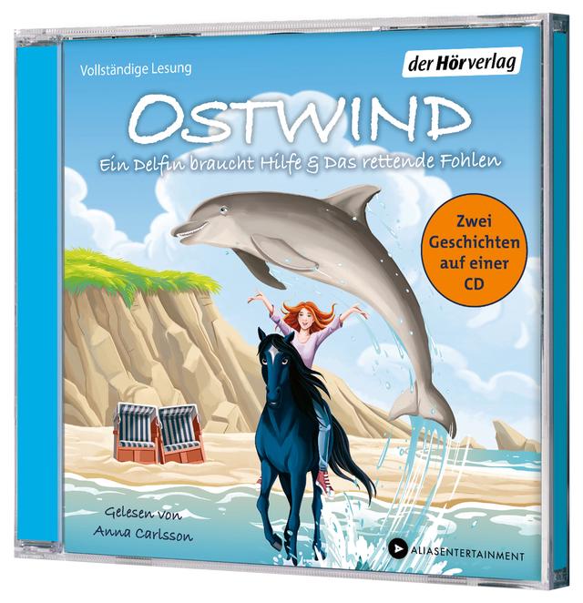 Ostwind. Ein Delfin braucht Hilfe & Das rettende Fohlen, 1 Audio-CD