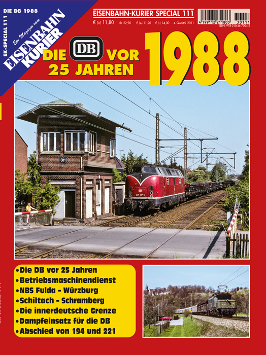 Die DB vor 25 Jahren - 1988