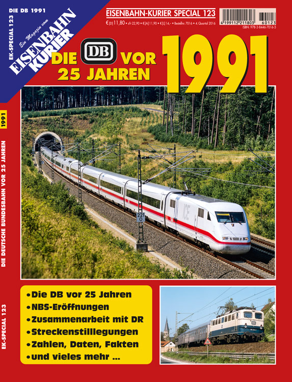Die DB vor 25 Jahren - 1991