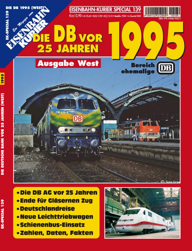 Die DB vor 25 Jahren - 1995 Ausgabe West