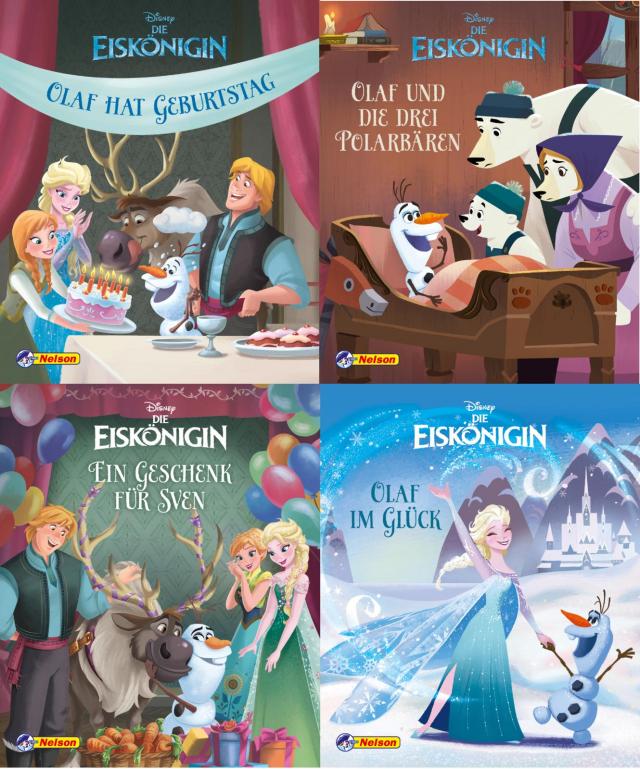 Nelson Mini-Bücher: Disney Olaf 5-8 (Einzel/WWS)