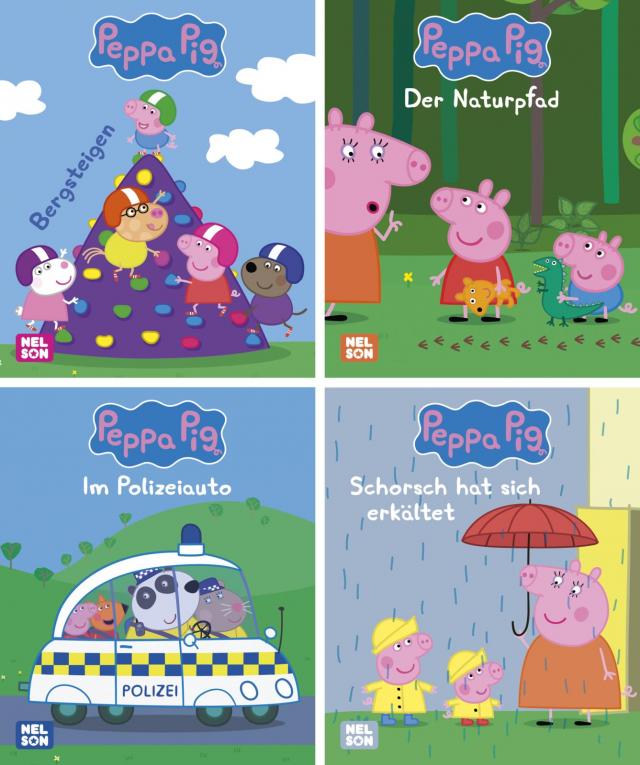 Nelson Mini-Bücher: Peppa Pig 25-28 (Einzel WWS)