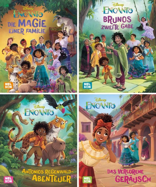 Nelson Mini-Bücher: Disney Encanto 1-4