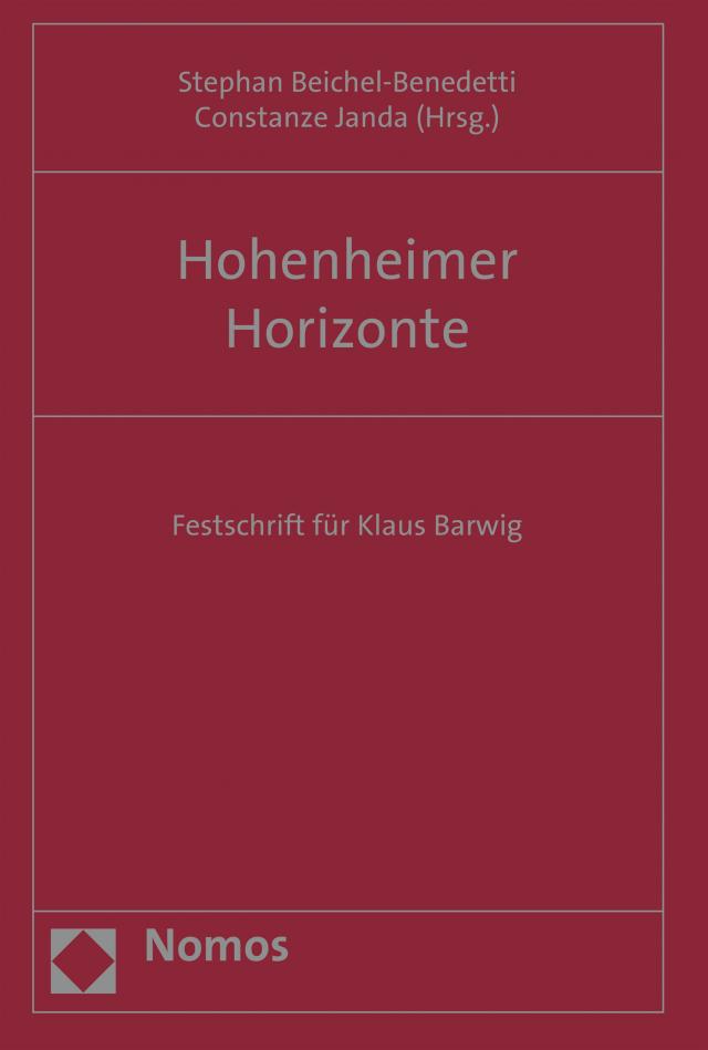 Hohenheimer Horizonte