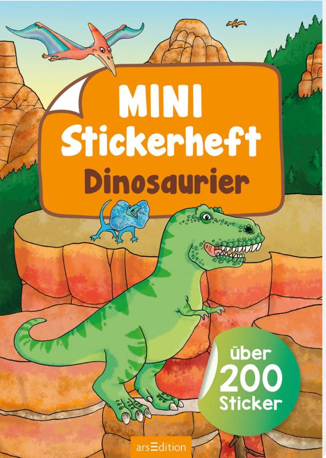 MINI-Stickerheft Dinosaurier