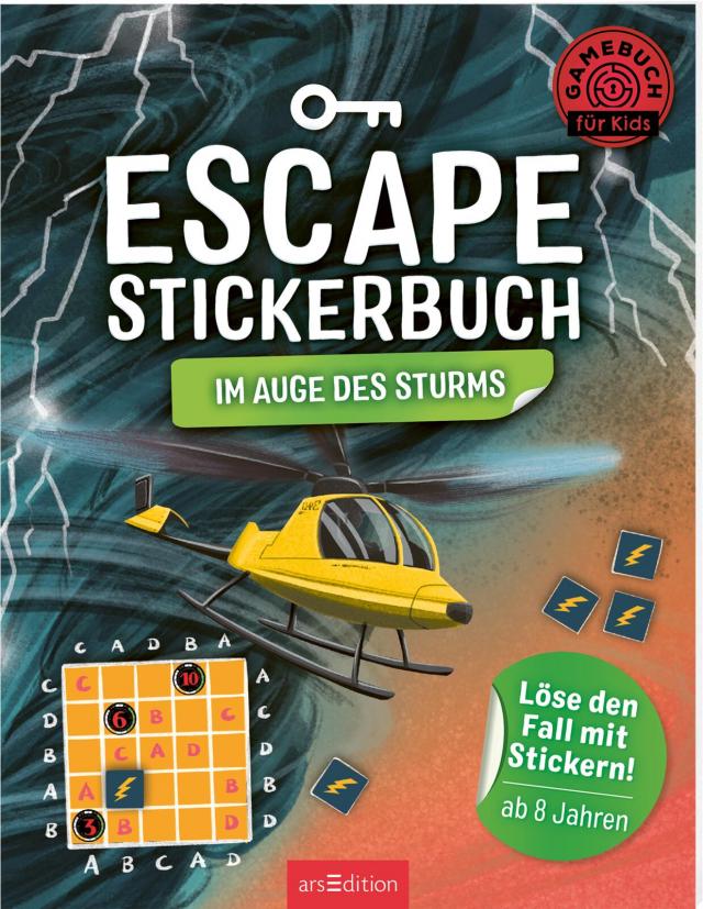 Escape-Stickerbuch  Im Auge des Sturms