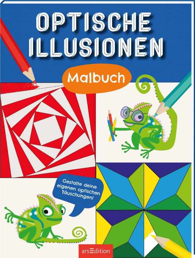 Optische Illusionen – Malbuch