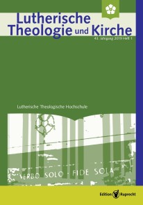 Lutherische Theologie und Kirche, Heft 01/2019 - Einzelkapitel - »... und ergebe mich dir, du Dreieiniger Gott«. Neueinordnung eines vermeintlichen altkirchlichen Taufbekenntnisses
