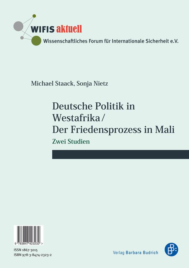 Deutsche Politik in Westafrika / Der Friedensprozess in Mali / Politique ouest-africaine de l’Allemagne / Le processus de paix au Mali