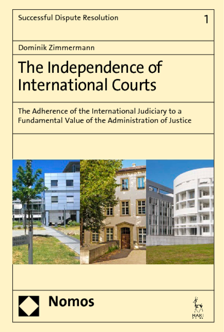The Independence of International Courts