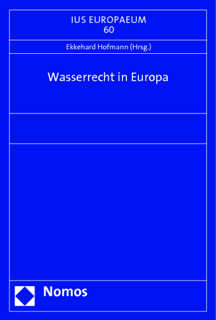 Wasserrecht in Europa