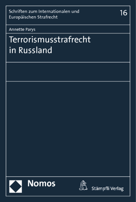 Terrorismusstrafrecht in Russland