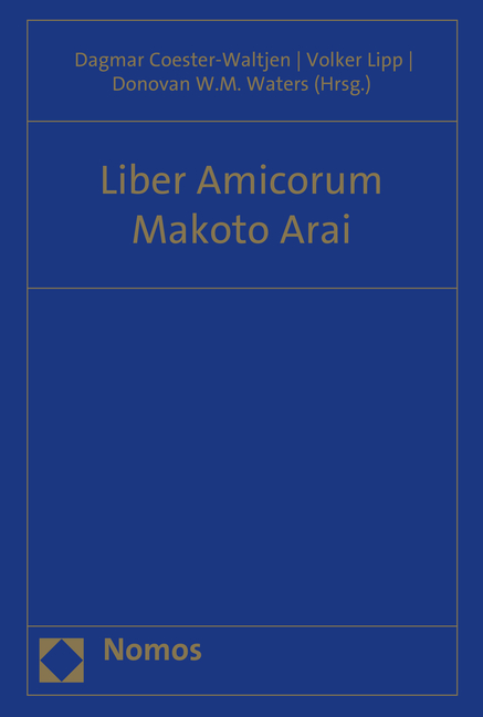 Liber Amicorum Makoto Arai