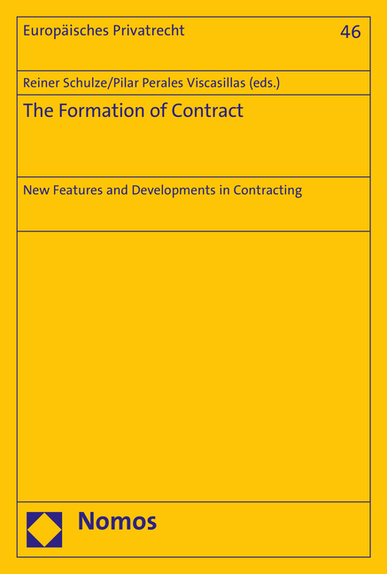 The Formation of Contract