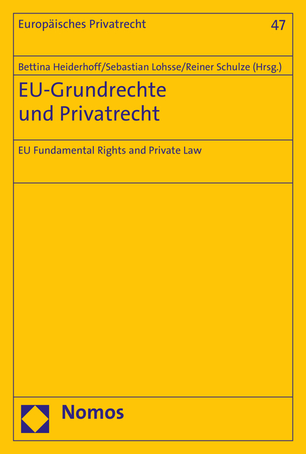 EU-Grundrechte und Privatrecht