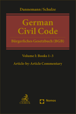 German Civil Code – Bürgerliches Gesetzbuch (BGB)