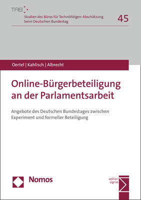 Online-Bürgerbeteiligung an der Parlamentsarbeit