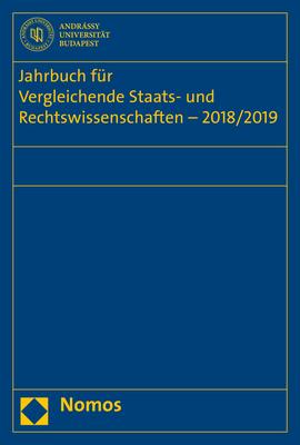 Jahrbuch für Vergleichende Staats- und Rechtswissenschaften - 2018/2019