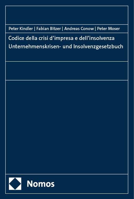 Codice della crisi d’impresa e dell’insolvenza - Unternehmenskrisen- und Insolvenzgesetzbuch
