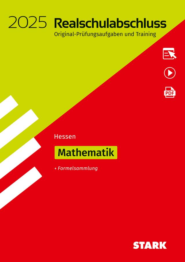 STARK Original-Prüfungen und Training Realschulabschluss 2025 - Mathematik - Hessen