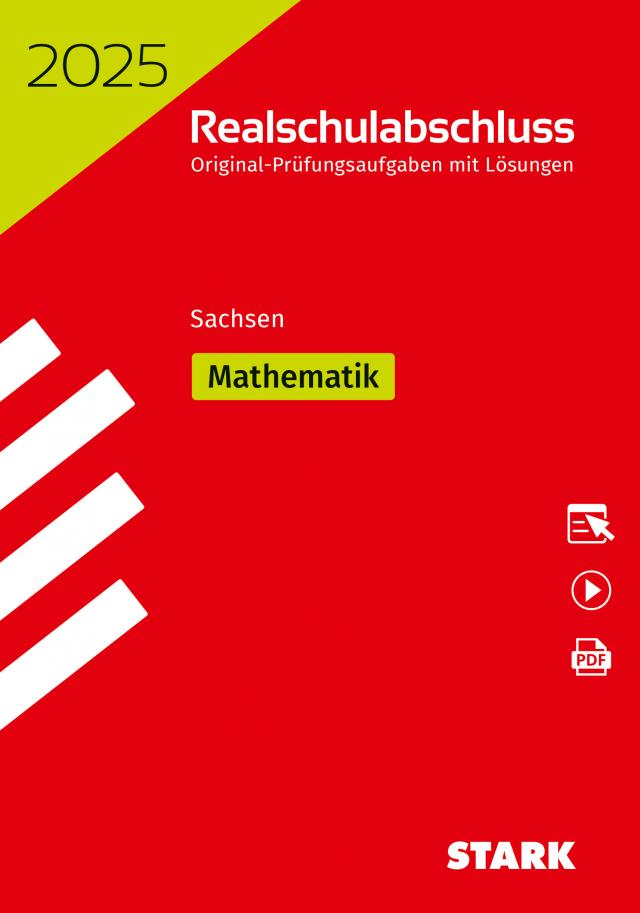 STARK Original-Prüfungen Realschulabschluss 2025 - Mathematik - Sachsen