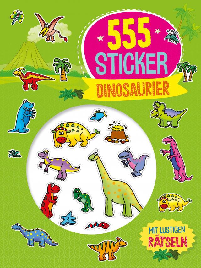 555 Sticker Dinosaurier
