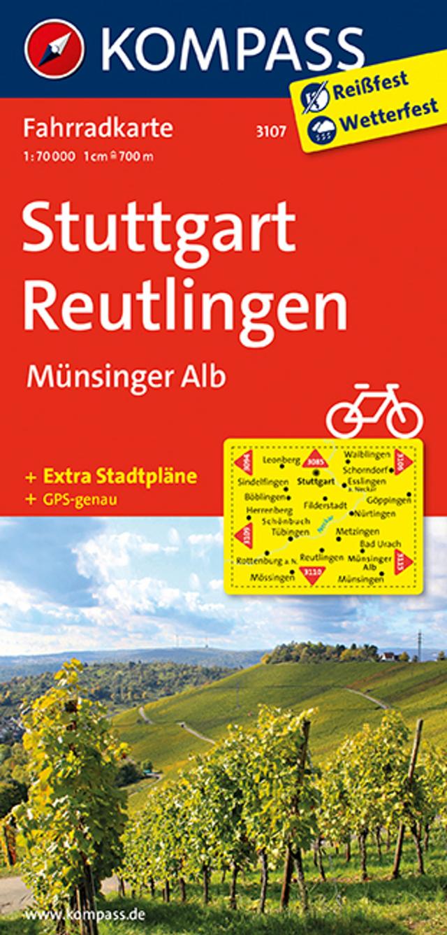Stuttgart - Reutlingen 1:70000