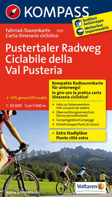 Pustertaler Radweg/Ciclabile della Val Pusteria 1:50000