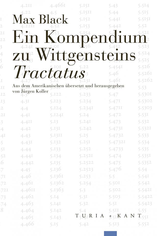 Ein Kompendium zu Wittgensteins Tractatus