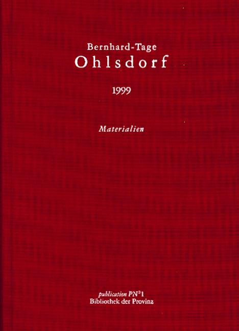 Bernhard-Tage Ohlsdorf 1999