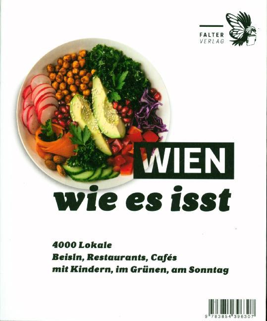 Wien, wie es isst /20 Ein Führer durch Wiens Lokale. 04.11.2019. Book.