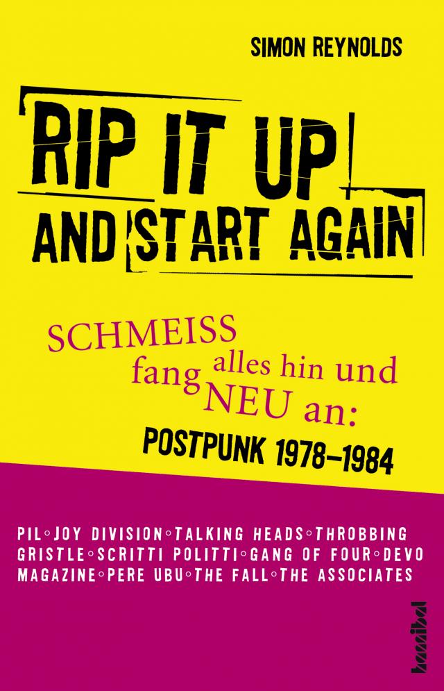 Rip it up and start again / Schmeiss alles hin und fang neu an: