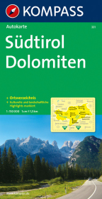 Südtirol - Dolomiten 1:150000
