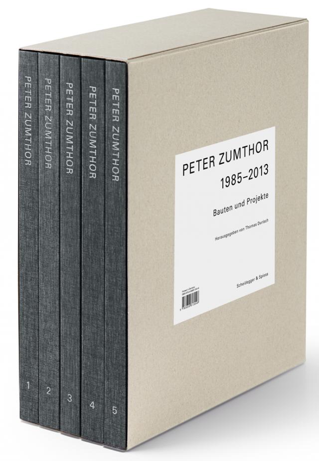 Peter Zumthor  Bauten und Projekte 1985-2013. Gebunden.