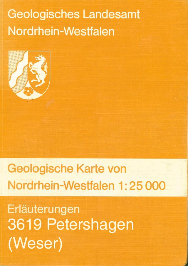 Geologische Karten von Nordrhein-Westfalen 1:25000 / Petershagen