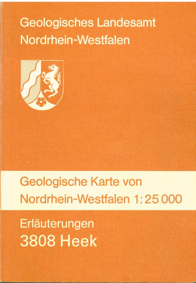 Geologische Karten von Nordrhein-Westfalen 1:25000 / Heek