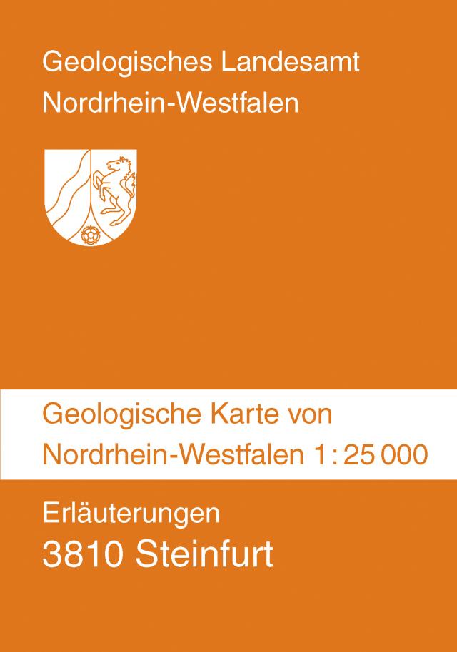 Geologische Karten von Nordrhein-Westfalen 1:25000 / Steinfurt