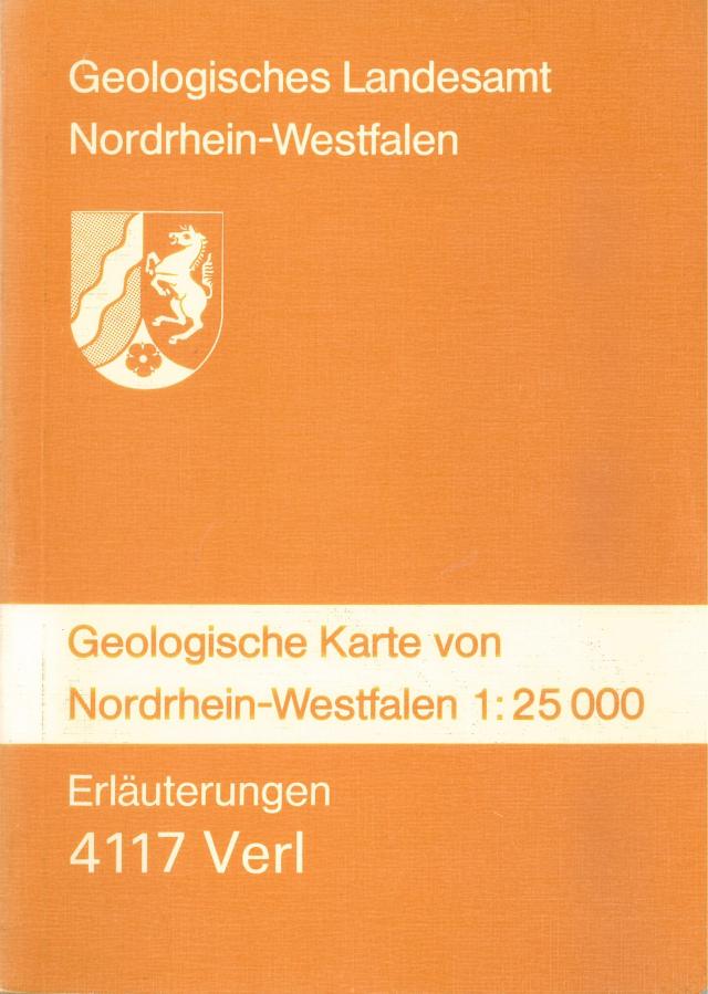 Geologische Karten von Nordrhein-Westfalen 1:25000 / Verl