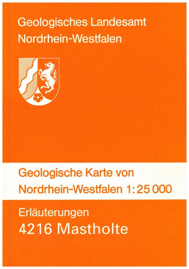 Geologische Karten von Nordrhein-Westfalen 1:25000 / Mastholte